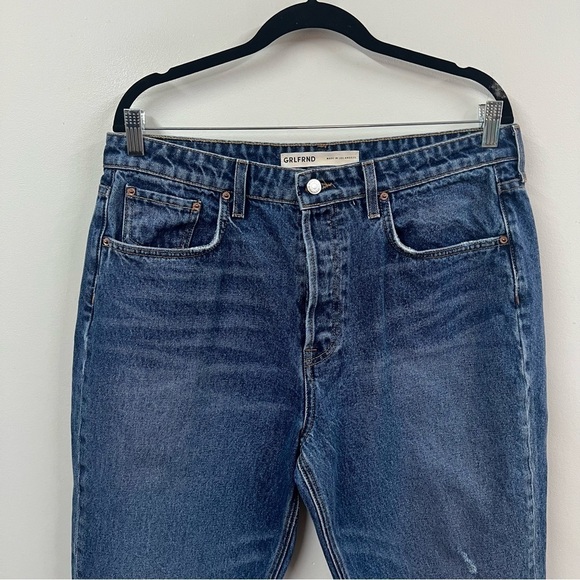 GRLFRND The Karolina High Rise Straight Crop Jeans - Picture 6 of 16